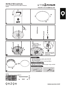 Manual Qazqa 96796 Extrema Lampă