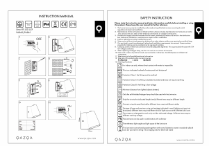 Instrukcja Qazqa 96860 Uma Lampa