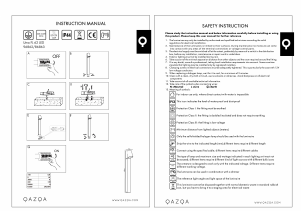 Bruksanvisning Qazqa 96862 Uma Lampe