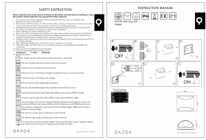 Manual de uso Qazqa 96868 Mal Lámpara