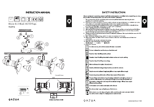 Instrukcja Qazqa 96896 Movie Lampa