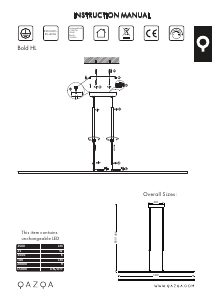 Bruksanvisning Qazqa 97247 Bold Lampe