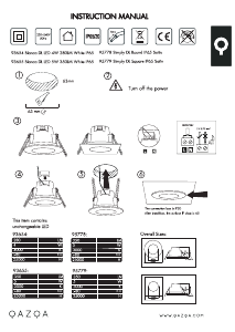 Instrukcja Qazqa 97438 Simply Lampa