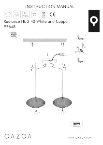 Instrukcja Qazqa 97648 Radiance Lampa