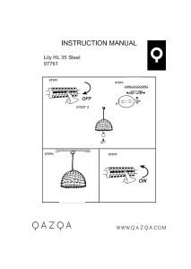 Instrukcja Qazqa 97761 Lily Lampa