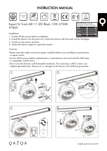 Instrukcja Qazqa 97850 Expert Lampa