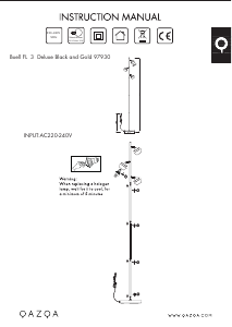 Instrukcja Qazqa 97930 Buell Deluxe Lampa