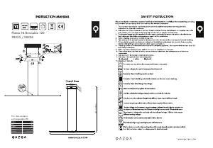 Bruksanvisning Qazqa 98225 Platina Lampa