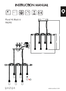 Instrukcja Qazqa 98290 Plural Lampa