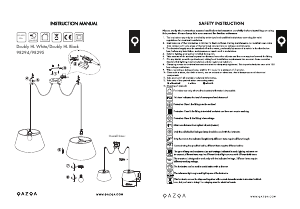 Manual de uso Qazqa 98294 Lofty Lámpara