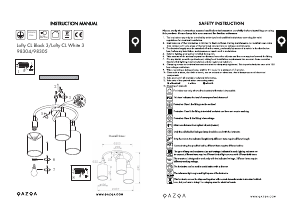 Manual de uso Qazqa 98304 Lofty Lámpara
