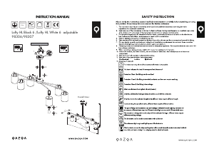 Bedienungsanleitung Qazqa 98307 Lofty Leuchte