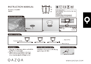 Manual de uso Qazqa 98405 Guard Lámpara