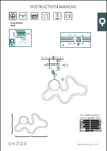 Manual de uso Qazqa 98406 Plomp Lámpara