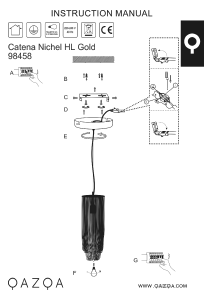 Bedienungsanleitung Qazqa 98458 Catena Nichel Leuchte