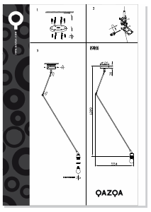 Bruksanvisning Qazqa 98647 Blitz I Lampe