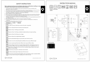 Instrukcja Qazqa 98785 Dualy Lampa