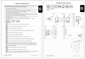 Instrukcja Qazqa 98795 Miro Lampa