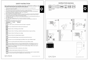 Manual de uso Qazqa 98796 Roxy Lámpara