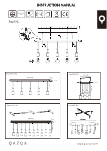 Manual de uso Qazqa 99090 Facil Lámpara