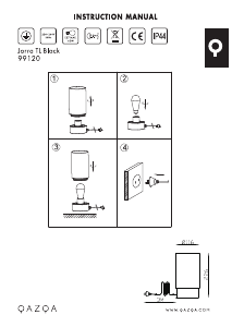 Bedienungsanleitung Qazqa 99120 Jarra Leuchte