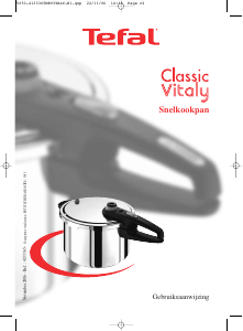 Handleiding Tefal P20620 Classic Vitaly Snelkookpan