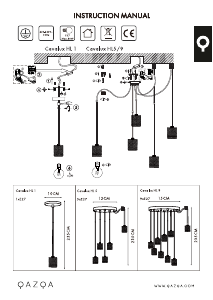 Instrukcja Qazqa 99230 Cavalux Lampa