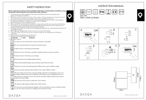 Instrukcja Qazqa 99491 Solo Lampa