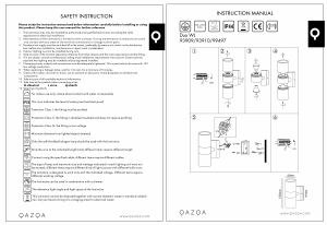 Manual de uso Qazqa 102130 Duo Lámpara
