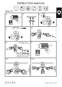 Manual de uso Qazqa 102389 Botu Lámpara