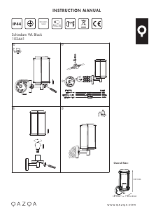 Instrukcja Qazqa 102441 Schiedam Lampa