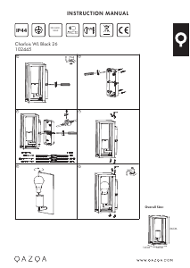 Instrukcja Qazqa 102445 Charlois Lampa