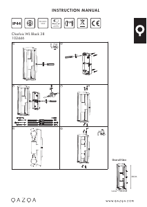 Bruksanvisning Qazqa 102446 Charlois Lampe