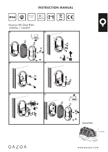 Bruksanvisning Qazqa 102956 Noutica Lampe