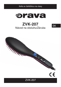Návod Orava ZVK-207 Kulma na vlasy