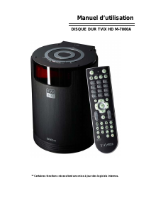 Mode d’emploi DVico M-7000A Lecteur multimédia