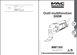 Mode d’emploi MacAllister MMT300 Outil multifonction