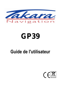 Mode d’emploi Takara GP39 Système de navigation