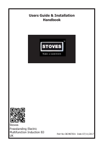 Bruksanvisning Stoves 600MFTI Spis