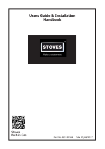 Bruksanvisning Stoves SGB700PS Ugn