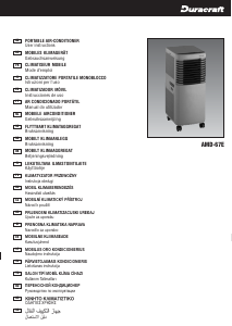 Priročnik Duracraft AMD-67E Klimatska naprava