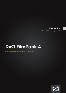 Bruksanvisning DxO FilmPack 4