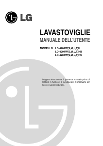 Manuale LG LD-4204WH Lavastoviglie