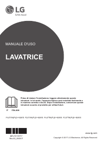 Manuale LG F4J7TN1W Lavatrice