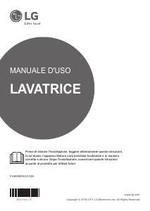 Manuale LG FH695BDH6N Lavatrice