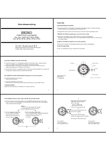 Handleiding Seiko 4F56 Uurwerk