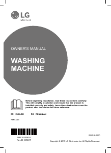 Manual LG T7WM2MINI Mașină de spălat