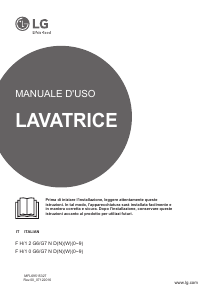 Manuale LG FH2G6NDN2 Lavatrice