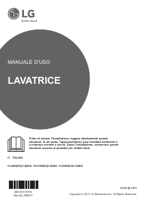 Manuale LG F2J8HN2W Lavatrice