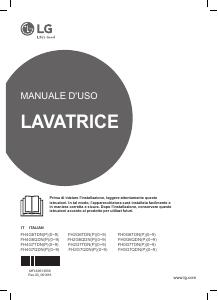 Manuale LG FH0G7QDN0 Lavatrice